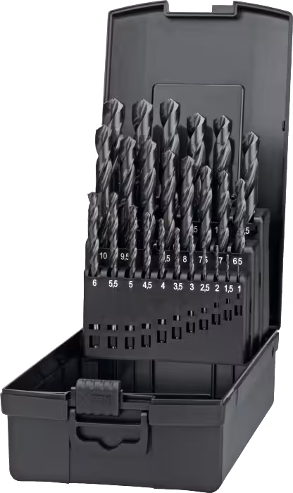 International Tools ECO HSS Set Spiraalboren DIN 338 Kruisaanslijping